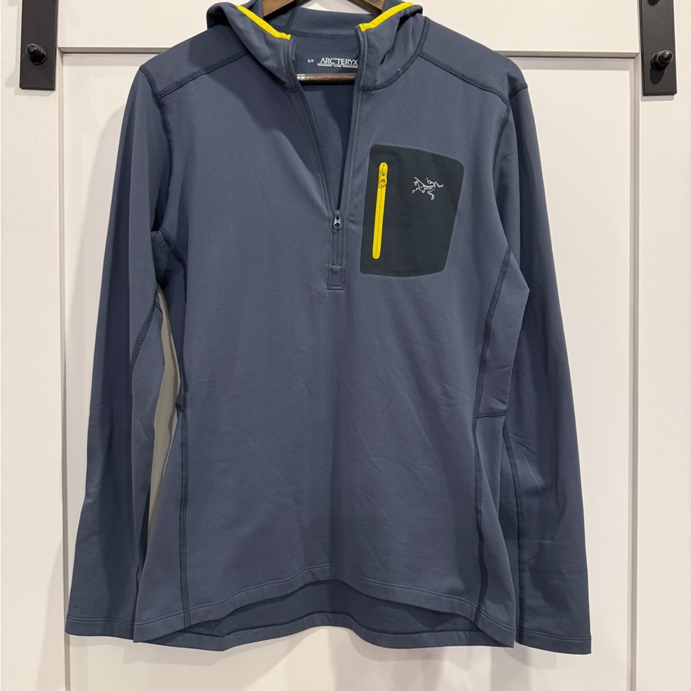 Men’s Arc'teryx RHO LT Quarter Zip Hoodie